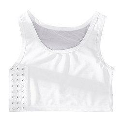 Corset bra, large breasts appear smaller, seamless breast shaping vest les running neutral shockproof sports student breast tightening female