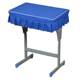 Desk cover for primary school students' special tablecloth cover blue waterproof