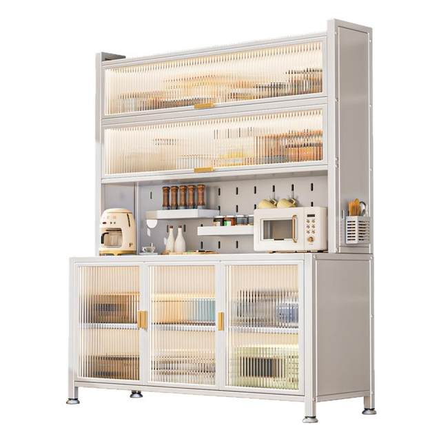 Microwave feeding table multi-function storage cabinet