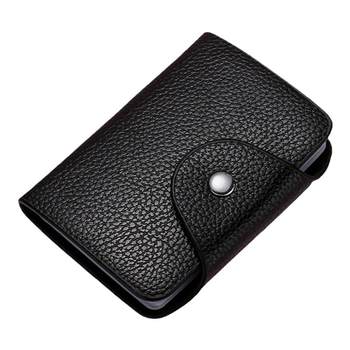 Japanese and korean style women's card bags, multiple cards, men's credit card holders, business card holders, large capacity card holders, mini id card holders