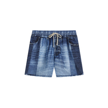Theshystreet ພິມສັ້ນ linen