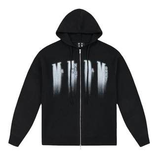 【侯明昊/严浩翔同款】 MEDM幻影毛衣开衫男秋季拉链针织连帽外套