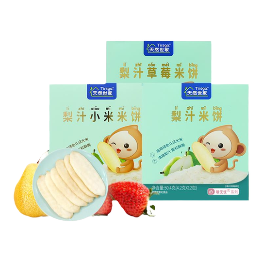 Natürliche Shijia-Birnensaft-Reiskuchen sind einfach zu essen