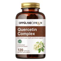 OPPULAND ບຳລຸງປອດ quercetin ນຳເຂົ້າ rutin tablets American bromelain capsules 120 capsules