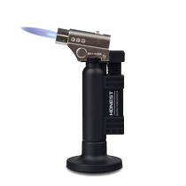 Baicheng straight open flame double flame lighter outdoor barbecue camping moxibustion welding high temperature flame gun welding gun fire