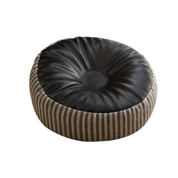Lazy life round futon cushion living room floor pouf
