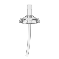 Suitable for pigeon milk bottle direct drinking straw accessories wide diameter third generation handle learning drinking nipple straw water cup lid