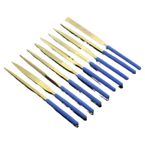 Diamond file M3M4M5 diamond set round triangle file emery titanium-plated file flat small file