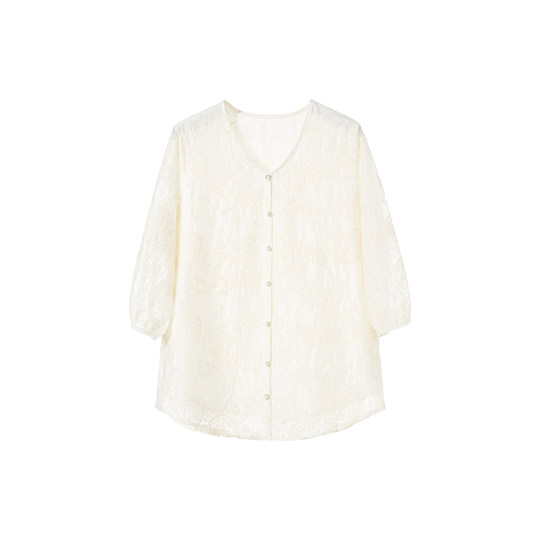 Camisas transpirables finas informales sueltas de primavera y otoño para mujer