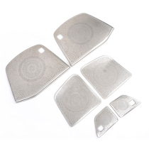 Suitable for Alfa car door audio cover Alfa car door bright strip speaker frame interior modified protective plate 30 series
