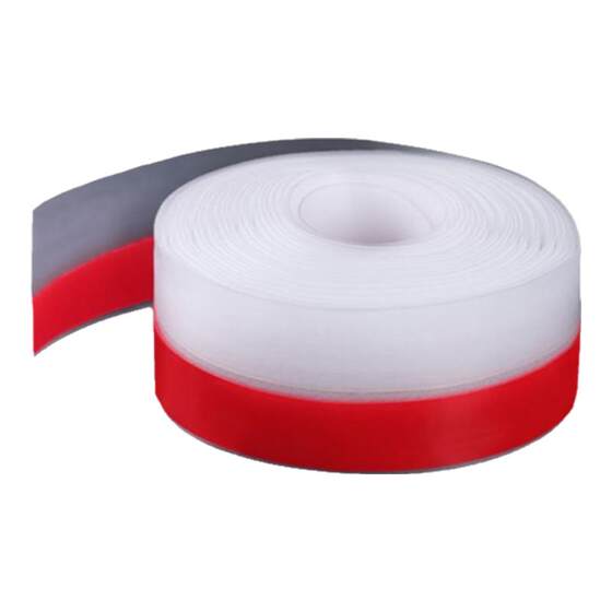 Glass door sealing strip door seam windproof artifact