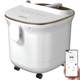 Skyworth foot bath bucket fully automatic heating constant temperature foot wash home electric massage artifact foot bath tub high and deep over the calf