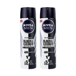 Nivea men's antiperspirant spray black and white outstanding refreshing aerosol armpit dry antiperspirant fragrance deodorant