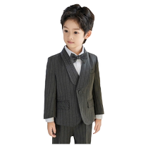 Romon boys suit suit flower girl wedding suit British style small suit boy first birthday baby dress