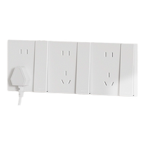 Roğlange switch switch socket panel dassing ceramic white matt open 5 p