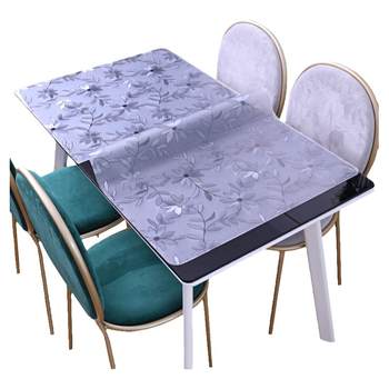 Household plastic table mat waterproof and oil-proof pvcpvc tablecloth Household plastic table mat waterproof and oil-proof pvcpvc tablecloth