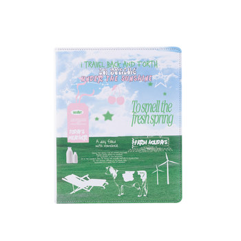 Nine-frame and four-frame card book for farm holidays