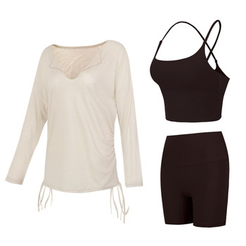Summer loose, breathable and quick-drying yoga pilates set