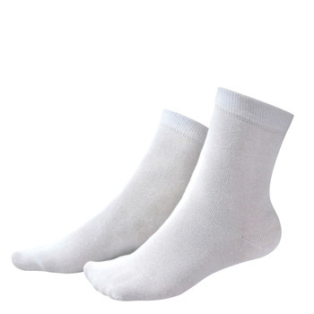 Oti loves socks women summer summer cotton ultra-thin mid-calf socks sweat-absorbent and deodorant socks boneless stitched sports socks ສີແຂງ