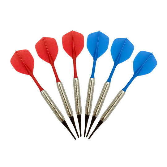 All-in-one soft safety dart needle