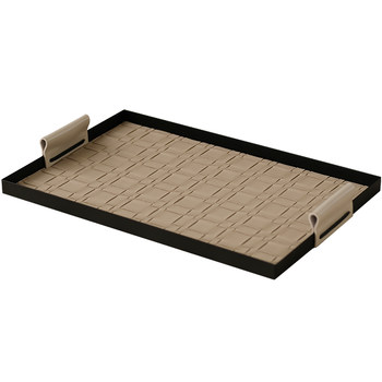 Ladylike leather storage tray