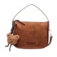 Retro Suede Small Square Bag Women's New Commuting Versatile Shoulder Crossbody Handbag Simple Boston Women's Bag