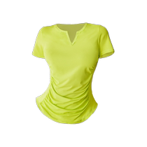 Badminton clothing womens sports suit summer quick-drying fitness clothing professional playing tennis clothing ice silk running short-sleeved