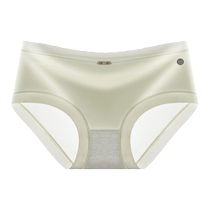 Catman Summer Thin Ice Silk Underwear Womens Pure Cotton Antibacterial Inseam 2024 New Style Seamless Breathable Briefs