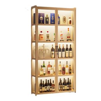 Wine cabinet display cabinet 2024 new liquor storage cabinet