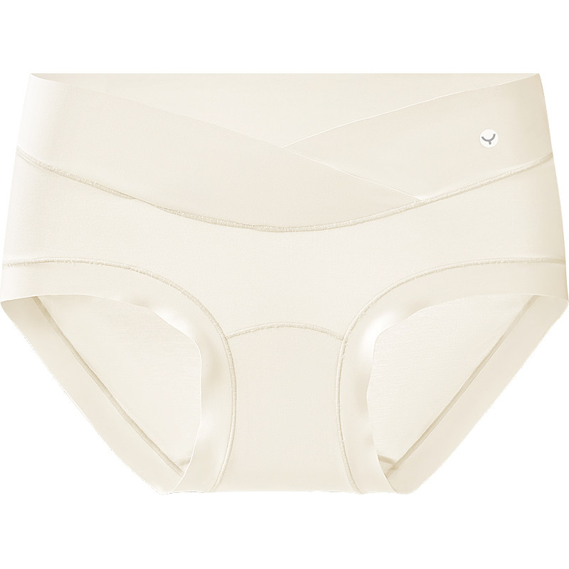 Ying's Antibacterial Maternity Underwear Large Size Low Waist Belly Support