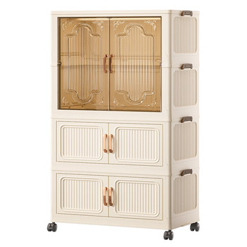 No installation simple wardrobe for home baby clothes quilt storage cabinet for children's bedroom foldable wardrobe