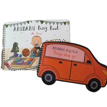 Abu Babu Quiet Book Montessori Children's Early Education Focus Game Interactive Book DIY Craft LAOSHU Material Kit
