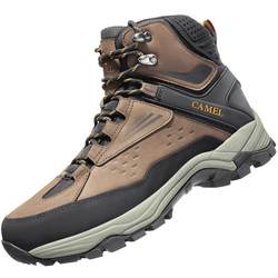 Camel hiking shoes men's new waterproof non-slip wear-resistant high boots sports professional hiking shoes outdoor shoes for men