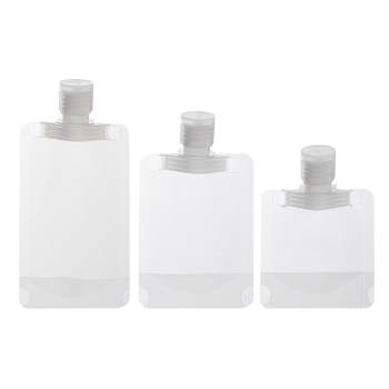 The lotion bag is transparent and easy to distinguish
