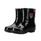 Pull back rainy season waterproof beef tendon all season thickening rain boots for men