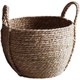 Juhan simple style natural soft decorative basket