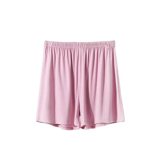 Korean style slim high waist loose wide-leg pants shorts
