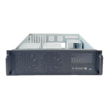 3u-450 industrial control server chassis 9 hard disk slots