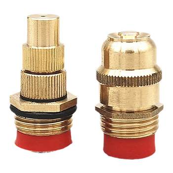 4-point adjustable atomized copper spray head sprinkler