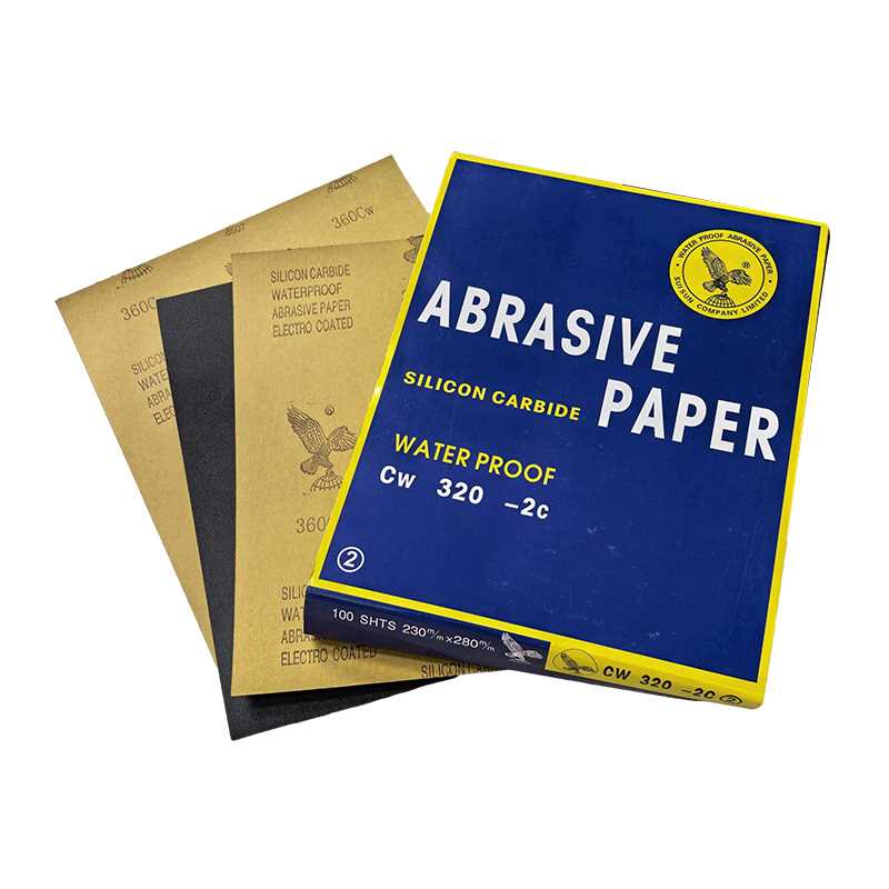 Eagle brand sandpaper water-resistant wet and dry fine sand