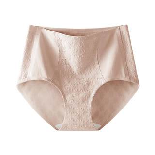 猫人内裤女士纯棉2025新款高腰收腹全棉裆抗菌妈妈大码三角裤女款