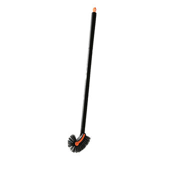 Toilet brush, household no-dead-corner cleaning wall-mounted punch-free bathroom special brush long handle toilet artifact