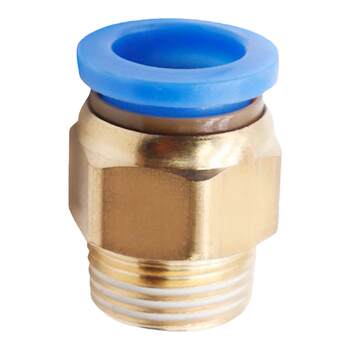 Premium quick-plug threaded tracheal joint