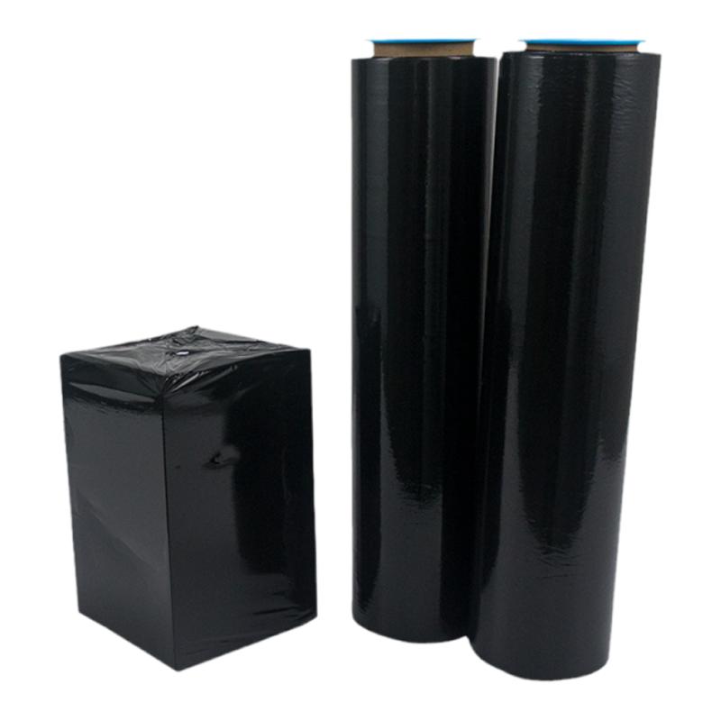 Winding film Quanjia black packaging film blue color film