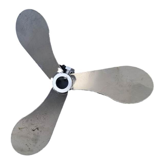 Stainless steel rotating stirring blade