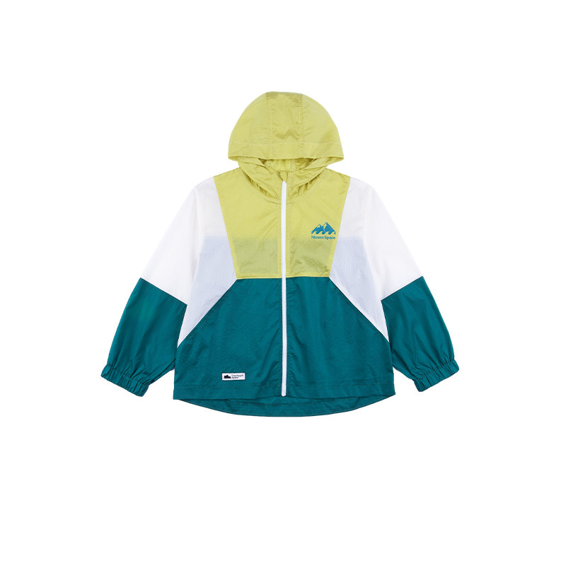 Mountain outdoor children's waterproof and lightweight sun protection jacket 2026 summer girls' breathable skin jacket