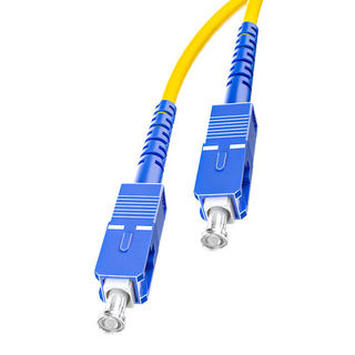 山泽光纤跳线SC-SC单模单芯转ST-LC-FC单模光纤尾纤单芯光纤线方转圆光钎线延长线