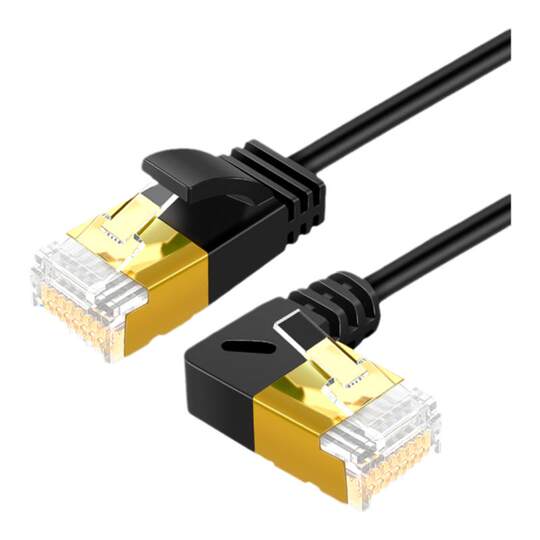 Bent Network Twisted Pair 90-degree Crystal Head Computer Router ...