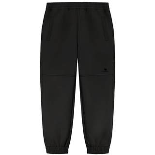 骆驼儿童软壳裤户外冲锋裤男童大童软壳加绒女防风卫裤运动长裤子