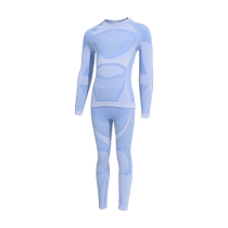 UTO Youtu childrens thermal underwear set boys and girls winter outdoor cycling running skiing quick-drying underwear